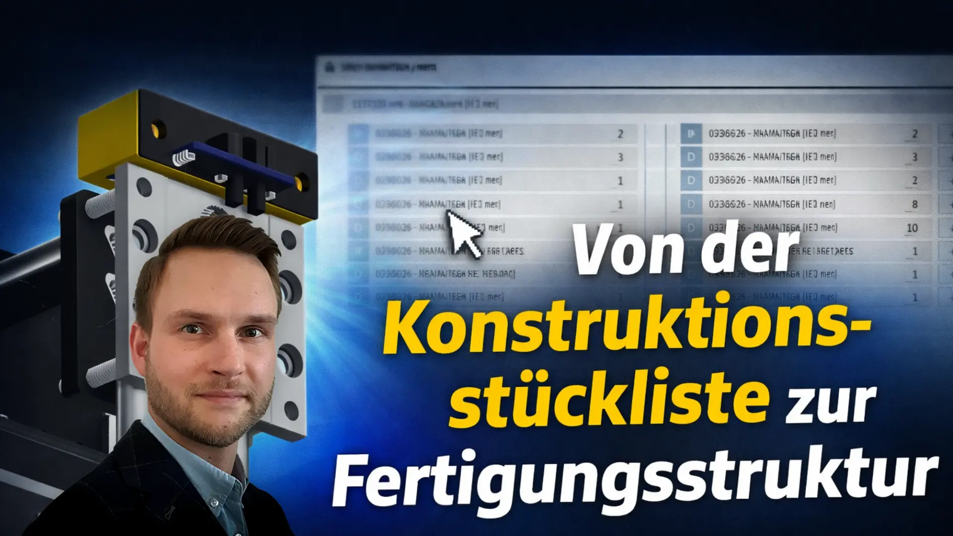 Cubebert Von der Konstruktionsstückliste zur Fertigungsstruktur | Contelos