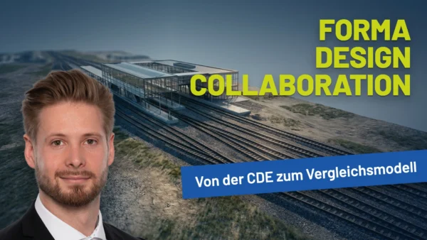 Vom Common Data Environment zum Vergleichsmodell: So koordinieren Planungsteams ihre Modelle in Forma. Mit KI erstellt oder bearbeitet.