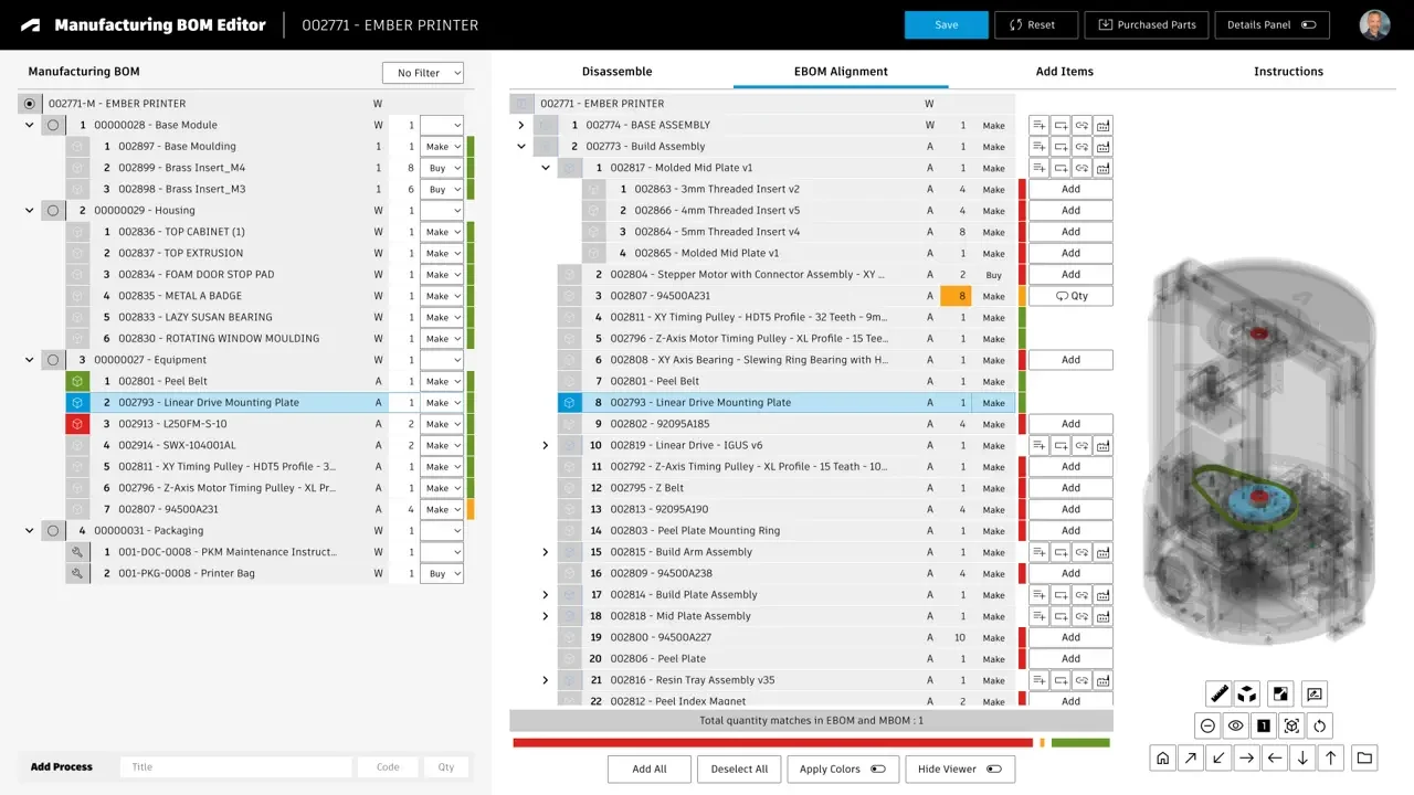 Von der Konstruktionsstückliste zur Fertigungsstruktur - Assoziative BOM-Transformationen effizient meistern