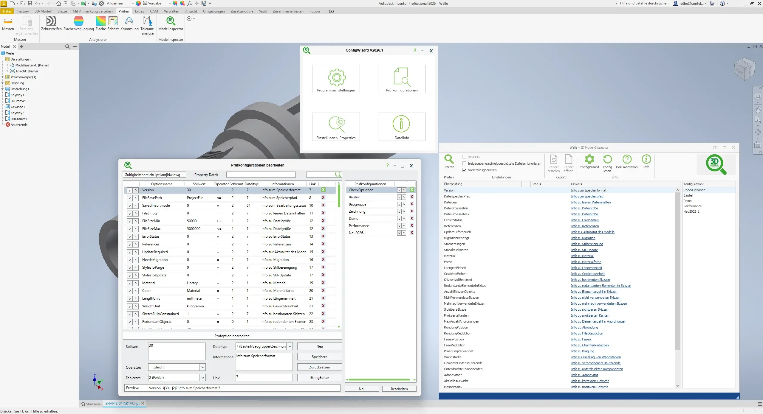 Warum 3D Model Inspector?