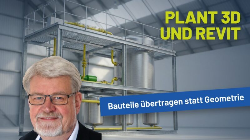Vorschaubild: Plant 3D und Revit verbinden, ohne Bauteildaten zu verlieren - BIMDeX