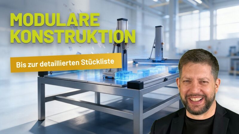 Vorschaubild: Modular konstruieren und trotzdem die volle Stückliste bekommen
