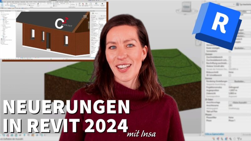 Vorschaubild: Autodesk Revit 2024 ist da! Die Neuerungen gibt es in diesem Video #whatsnew
