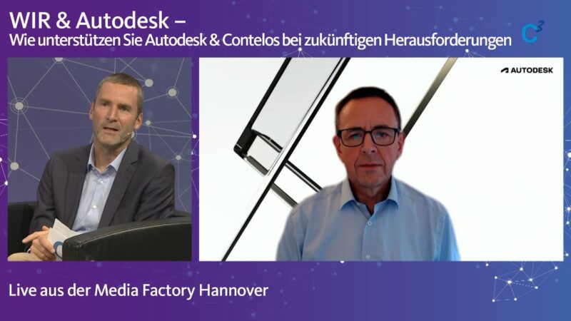 Vorschaubild: WIR & Autodesk – Wie unterstützen Sie Autodesk und Contelos bei zukünftigen Herausforderungen